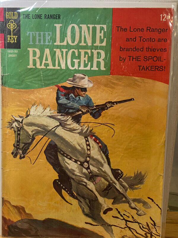 Lone Ranger (1964 Gold Key) comic books 1966-1968 in Arts & Collectibles in Vancouver - Image 4