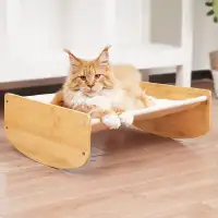 BRAND NEW WOODEN PET HAMMOCK/ ELEVATED BED/ ROCKING SWING CHAIR
