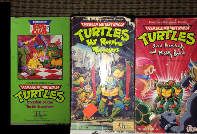 tmnt vhs ninja turtles in CDs, DVDs & Blu-ray in Oshawa / Durham Region - Image 2