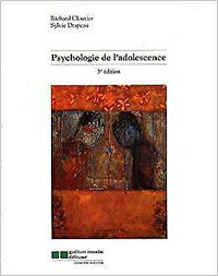 Psychologie de l'adolescence 3e édition R. Cloutier & S. Drapeau