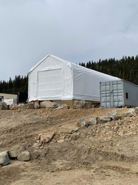 Heavy duty 20x40 storage tents