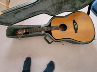 Takamine GS330S guitar and hardshell case