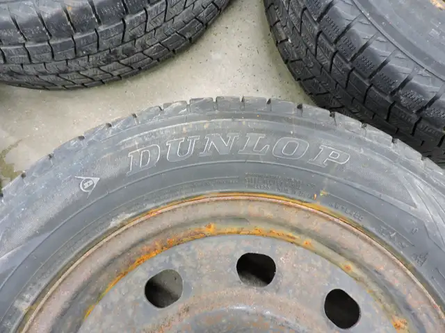 17-Inch Rims 5X4.75 Bolt Pattern With Dunlop Snows  P225/65R17 in Tires & Rims in Stratford - Image 7
