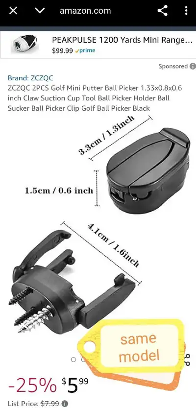 Golf Ball Picker (6 pack), View more