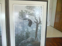 Daniel Smith Print Shrouded Forest Bald Eagle