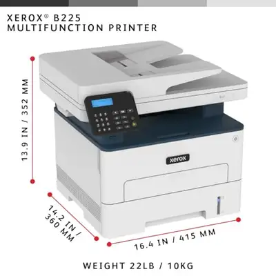 FAULTY Xerox B225 Multifunction Monochrome Laser Printer, View more