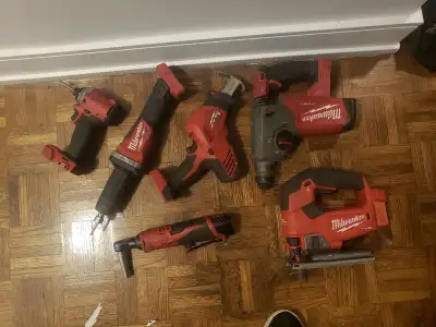 Milwaukee Power Tool Lot, View more