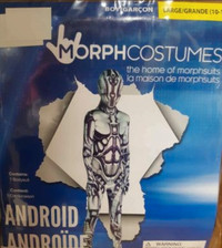 MORPH COSTUME BOY/GIRL LARGE 10-12 - New