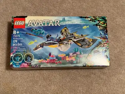Lego Avatar Ilu Discovery #75575 - $40 This 179 piece set was released in 2023. New in sealed box.
