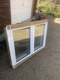 New 48x36 PVC Sliding Window 