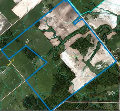 755 +- total acres 520+- tillable acres random tile with 2 bedroom house,50’x120’ coverall with ceme...