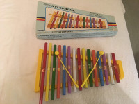 15 note tunes xylophone resonator pipes complete with 2 mallets