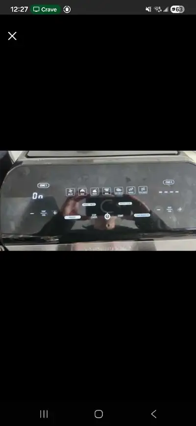 Gourmia double basket air fryer, View more