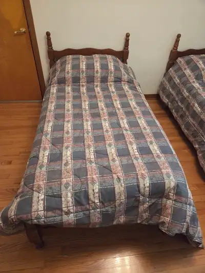 Lit simple complet - Complete Twin Bed, View more