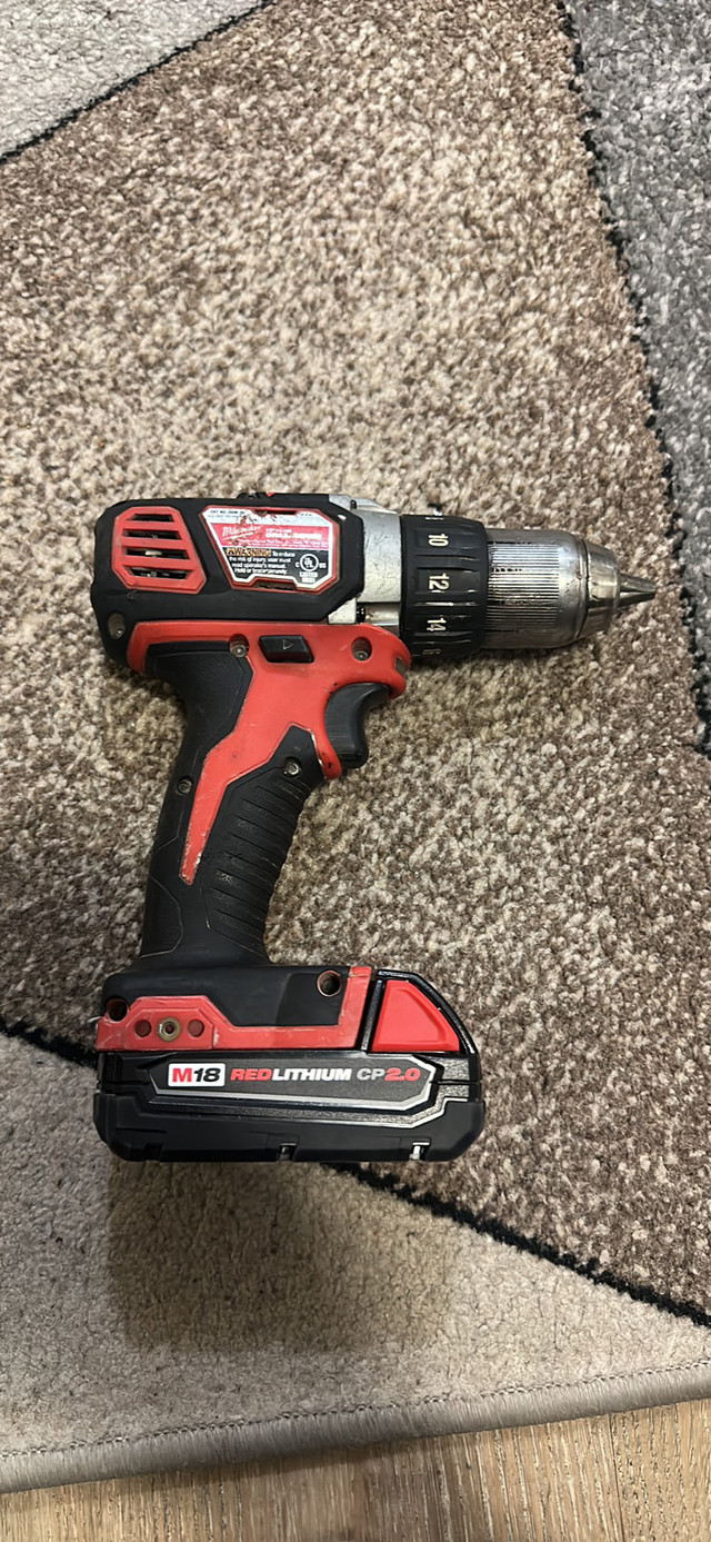 Milwaukee m18  1/2” drill driver with battery  in Power Tools in City of Toronto - Image 2