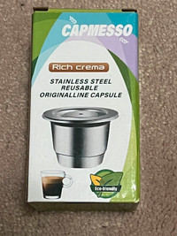Stainless steel Nespresso Pod (Reusable)