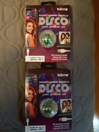 2 Borne Pocket Disco USB Lights