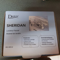 New. Danze Sheridian bathroom taps