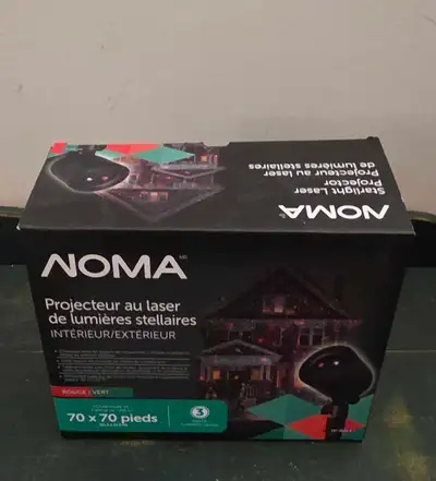 NOMA Starlight Laser Projector new in box, View more