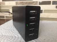 5 - Port USB device Charger,  for Apple iPhone, Android,  etc