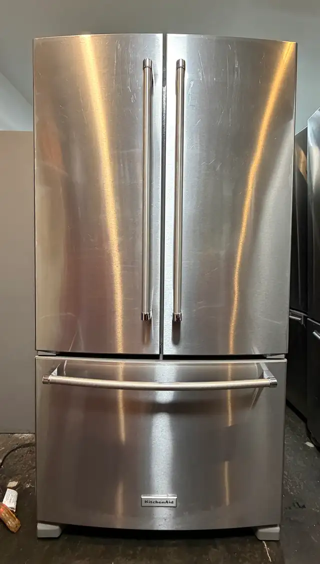 KitchenAid counterdepth fridge - delivery  in Refrigerators in West Island - Image 2