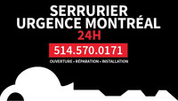 SERRURIER URGENCE MONTRÉAL Inc. 24H 514-570-0171