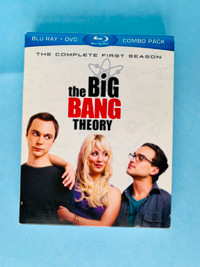 Big Bang Theory 1st Season Blue-Ray and DVD combo