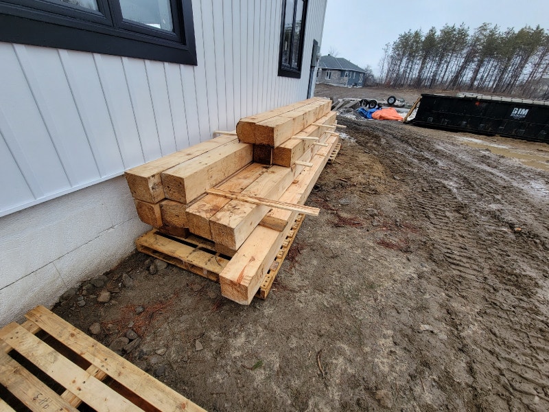 Rough Cut Pine timber beams or posts lot Other Ottawa Kijiji