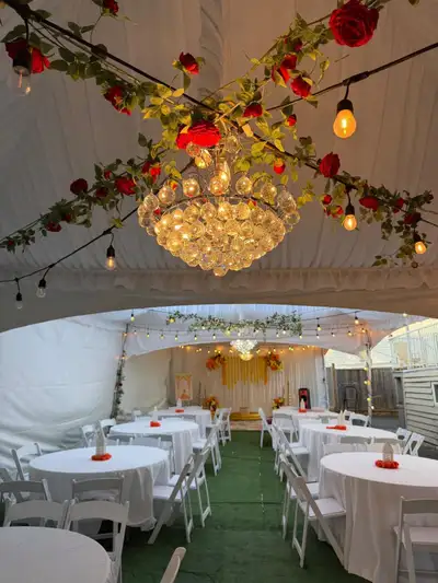 NOW BOOKING FOR 2026 EVENTS ✨ Message us today for a FREE quote & availability! ✔ Elegant tent setup...
