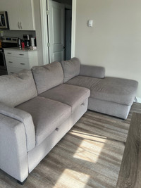 2PC Sectional - Grey