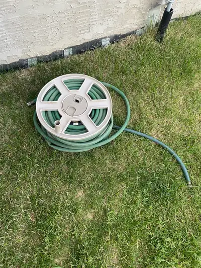 garden hose and reel, View more
