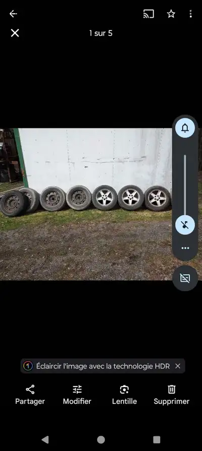 Set été et hiver pour Chevrolet Equinox avec roues et Mags encore bon, oui tu n'a pas rêvé ta les 8...