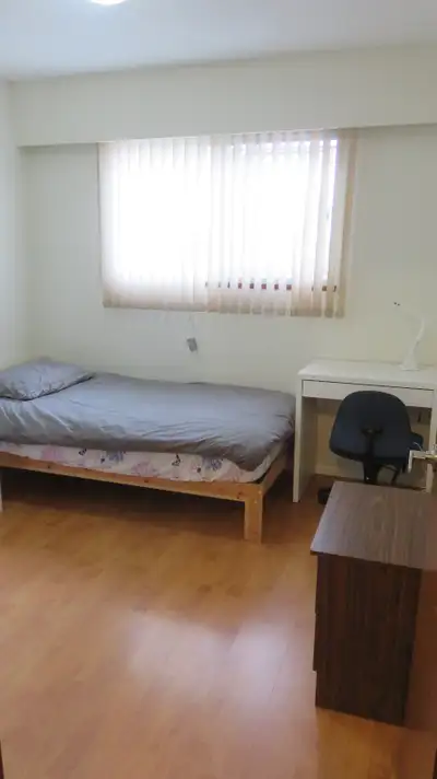 Private furnished room on the second floor of a quiet, clean house located near Rupert St & Wellingt...
