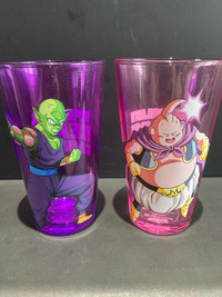 DragonBall Z Drinking Glass, Collectable Glasses Dragon Ball