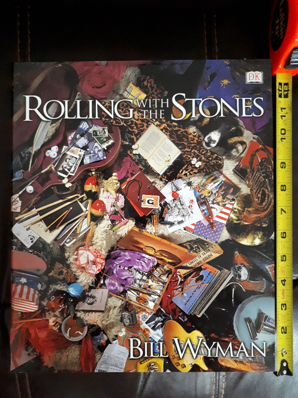 Rolling With the Stones hardcover book Bill Wyman + Blown Away in Non-fiction in Peterborough