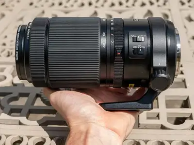 Excellent reach for portraits, wildlife or sports. Brand new lens opened box with only a test shot f...