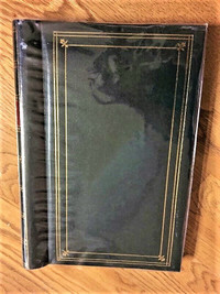 PHOTO ALBUM - HIGH QUALITY LEATHER -SCRAPBOOK/ART BOOK & MORE