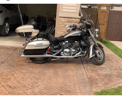 Excellent running Royal Star with extras. Price drop to $5500. Bought another bike no room in garage...
