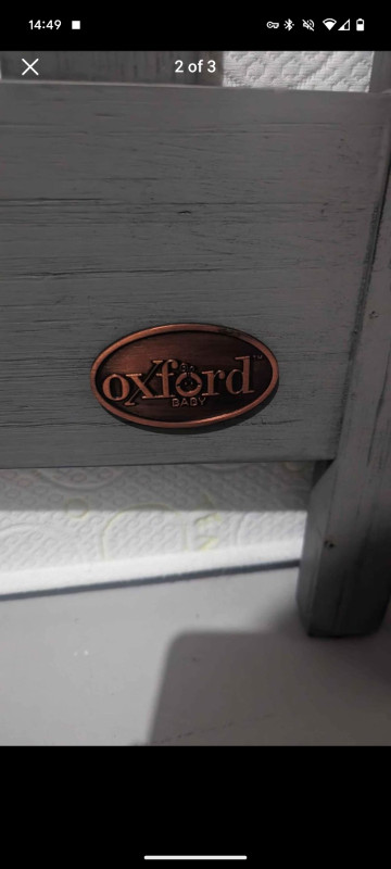 Oxford crib 3 in one! in Cribs in Calgary - Image 3