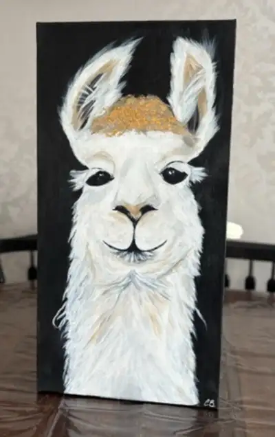 Cute Lama painting! , View more