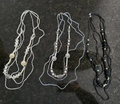 New Beeded Necklaces x10, View more
