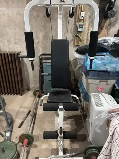 Heavy bag and weight machine, View more