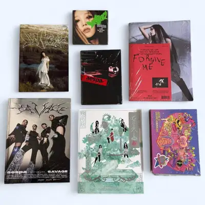 K-Pop Albums (AESPA, RED VELVET, GIRLS GENERATION/SNSD, BOA), View more