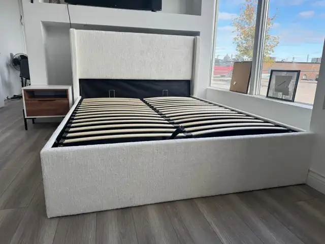 Pickup OR Delivery Available on Brand New Storage Bed | Queen in Beds & Mattresses in Burnaby/New Westminster - Image 2