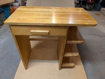 Vintage Solid Wood Desk, View more