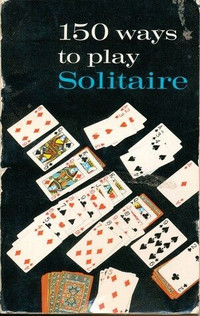 150 Ways To Play Solitaire paperback/instructional book + bonus