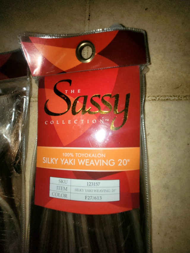 Sassy Hair weaves 2 pkgs in Health & Special Needs in Lethbridge