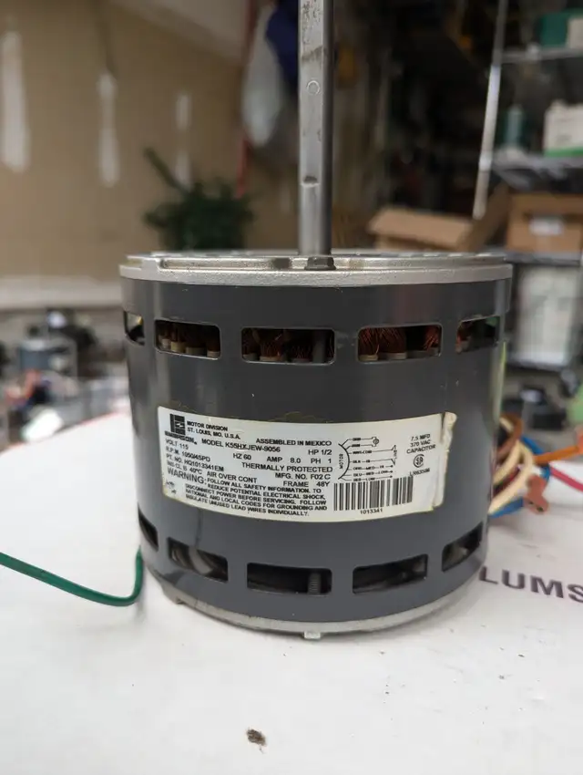 Emerson Furnace Blower Motor - K55HXJEW-9056 - HQ1013341EM in Heating, Cooling & Air in Markham / York Region - Image 2