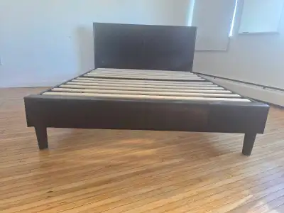IKEA Faux Leather Bed Frame, View more