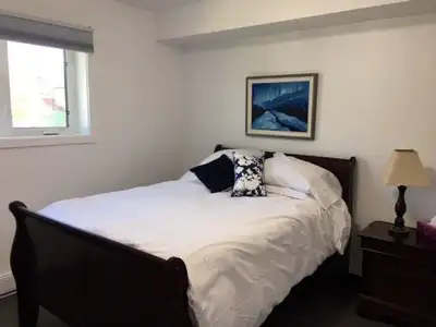 Private furnished room with a private balcony available for rent. Suitable for a couple or two girls...